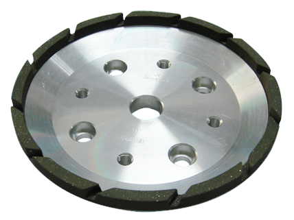 Grinding head type cup multi-groove grinding wheel specification model: 6A2