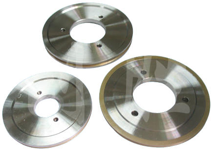 Bronze V-shaped grinding wheel