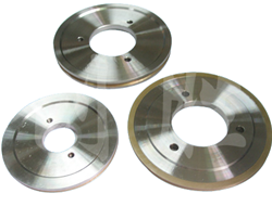 Bronze V-shaped grinding wheel